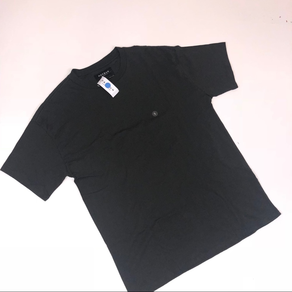 Pacsun Charcoal black shirt boxy fit 0008